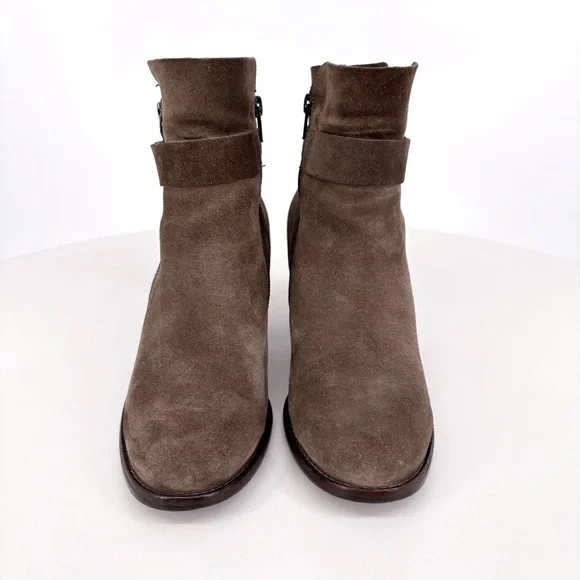 PAUL GREEN Sheridan Brown Nubuck Suede Ankle Boots 8 - Picture 3 of 15